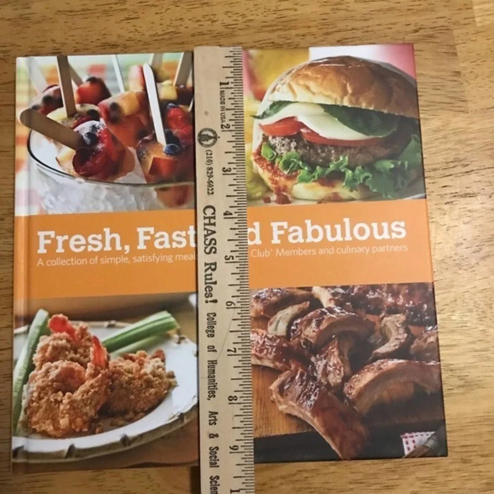 Fresh ,Fast and Fabulous New Sam's Club Hard Cover Cook Book‎